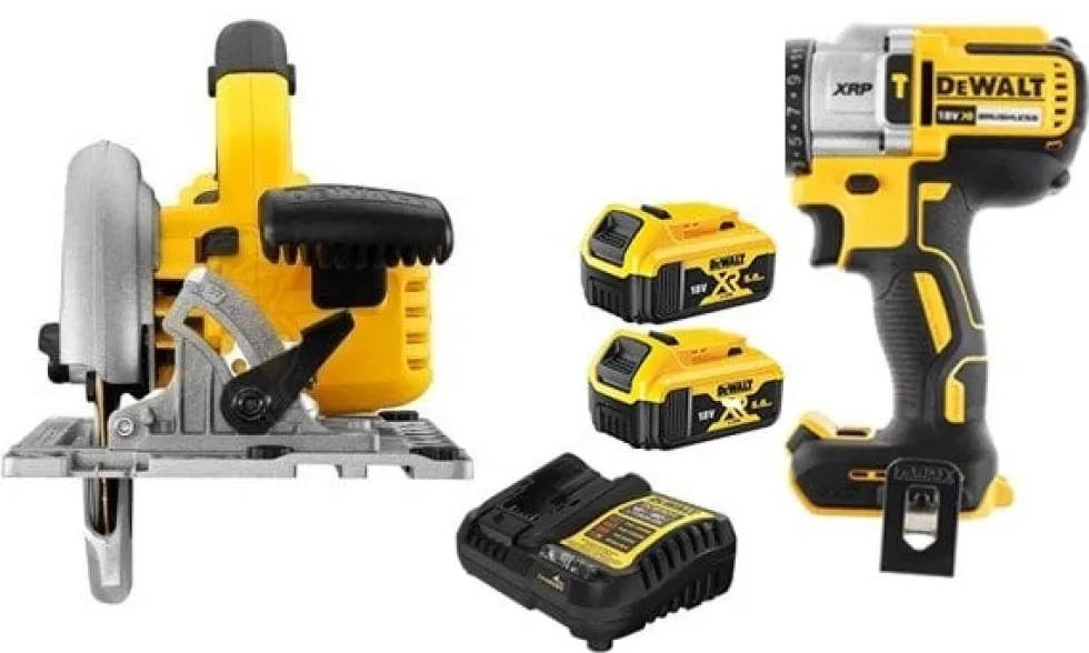 Kit Berbequim DCD996 + Serra Circular DCS572 Dewalt DCD996NPRO32
