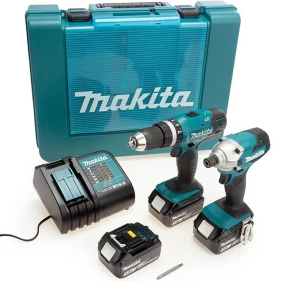 Kit Berbequim 18V + Aparafusadora 18V Makita DLX2336SF3