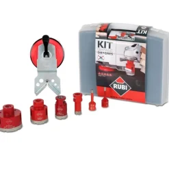 Kit 6 Brocas Diamantadas DRYGRES Rubi 50996