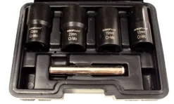 Kit chaves caixa extratoras 1/2" 5 peças 17-22mm Kroftools 3075