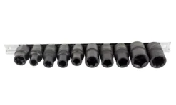 Kit Chaves Especiais 1/2” 10Pcs Kroftools 6090