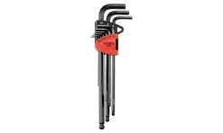 Kit Chaves Sextavadas c/ Ponta Esférica 9Pcs Teng Tools 1-499MML