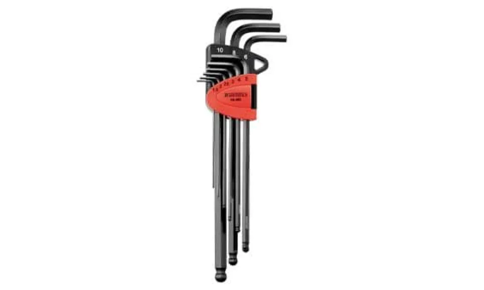 Kit Chaves Sextavadas c/ Ponta Esférica 9Pcs Teng Tools 1-499MML