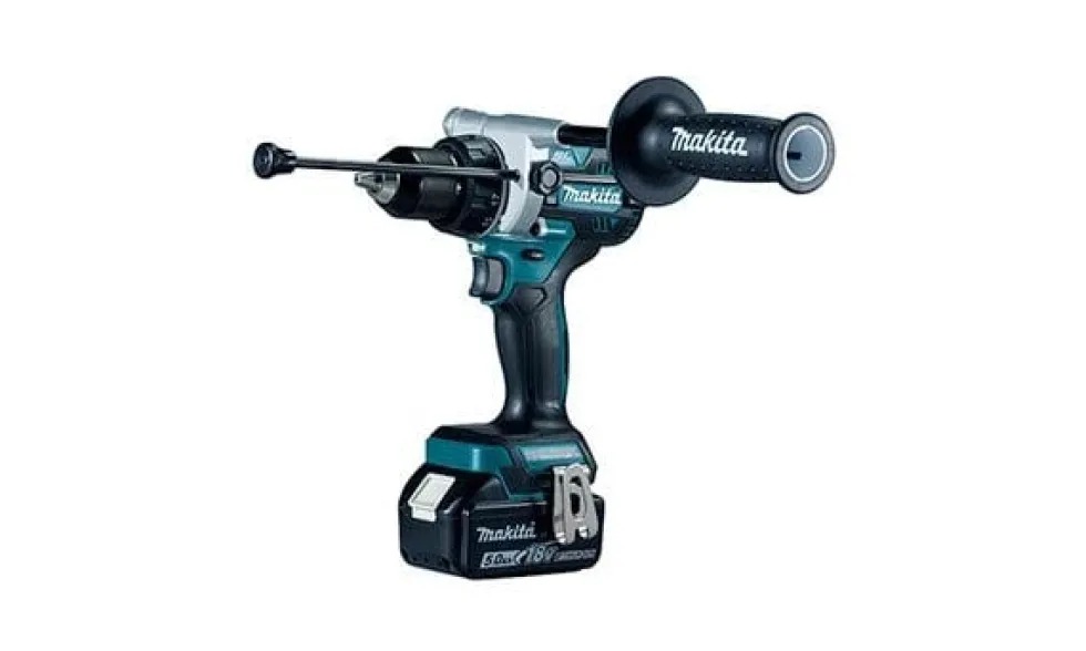Kit Combo Aparafusadora de Impacto + Berbequim 18V 5,0Ah BL Makita DLX2418TJ