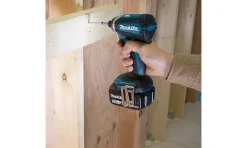 Kit Combo Aparafusadora de Impacto + Berbequim 18V 5,0Ah BL Makita DLX2418TJ