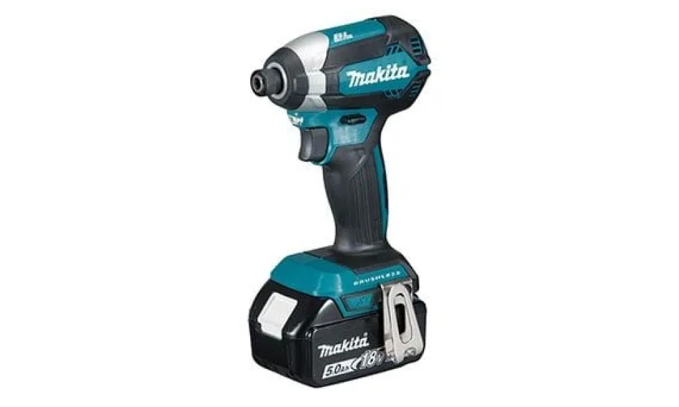 Kit Combo Aparafusadora de Impacto + Berbequim 18V 5,0Ah BL Makita DLX2418TJ