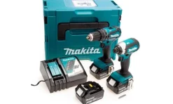 Kit Combo Berbequim + Chave de impacto 18V Makita DLX2283T3J
