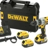 Kit Combo Berbequim Combinado + 3 Baterias 18V e Carregador Dewalt CPROF177