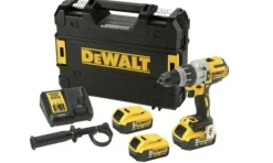 Kit Combo Berbequim Combinado + 3 Baterias 18V e Carregador Dewalt CPROF177