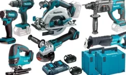 Kit Combo de 7 Máquinas 18V Profissional Makita DDF482PRO9