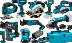 Kit Combo de 10 Máquinas 18V Profissional Makita DDF482PRO11