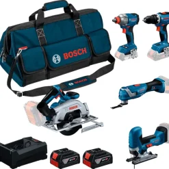 Kit Combo 8 Maquinas Professional 18V Bosch 0.615.V00.061