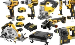 Kit Combo 8 Maquinas 18V + Carinho DWST1-71229 Dewalt DWK701T