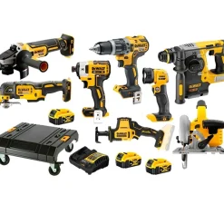 Kit Combo 8 Maquinas 18V + Carinho DWST1-71229 Dewalt DCD996NPRO18