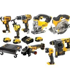 Kit Combo 8 Maquinas 18V + Carrinho DWST1-71229 Dewalt DCD796NPRO27