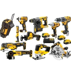Kit Combo 10 Maquinas 18V + Mala Com Rodas DWST1-79210 Dewalt DCD796NPRO32
