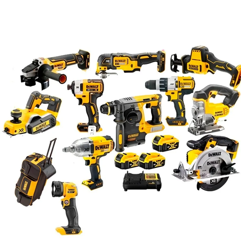 Kit Combo 11 Maquinas 18V + Mala Com Rodas DWST1-79210 Dewalt DCD996NPRO28