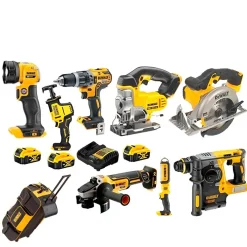Kit Combo 8 Maquinas 18V + Mala Com Rodas DWST1-79210 Dewalt DCD796NPRO28