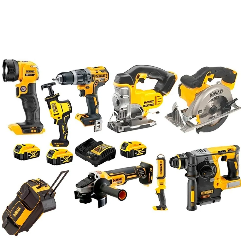 Kit Combo 8 Maquinas 18V + Mala Com Rodas DWST1-79210 Dewalt DCD796NPRO28