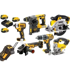 Kit Combo 6 Maquinas 18V + Mala Com Rodas DWST1-79210 Dewalt DCD796NPRO22
