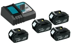 Kit Combo 6 Máquinas a Bateria 18V Para LSF Makita DLX6LSF2