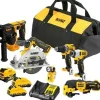 Kit Combo 6 Máquinas XR 12V S/Escovas Dewalt DCK611P1D2-QW