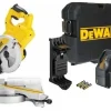 Kit Combo Serra de Esquadria DWS777 + Nível Laser DW088K PROMO