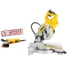Kit Combo Serra de Esquadria DWS777 + Minirebarbadora 730W DWE4016 PROMO