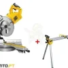 Kit Combo Serra de Esquadria DWS778 + Bancada DE7023 Dewalt CPROF479