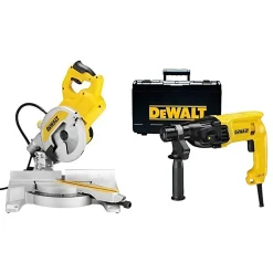 Kit Combo Serra de Esquadria DWS777 + Martelo Combinado 710W PROMO