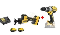 Kit Combo 18V Berbequim Combinado + Serra de Sabre Dewalt CPROF620