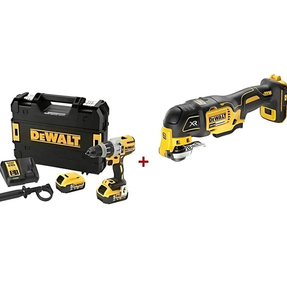 Kit Combo 18V Berbequim Combinado + Multiferramenta Dewalt CPROF596