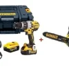 Kit Combo 18V Berbequim Combinado + Eletroserra Dewalt CPROF446