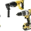 Kit Combo 18V Berbequim Combinado + Martelo Eletropneumático Dewalt CPROF398