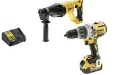 Kit Combo 18V Berbequim Combinado + Martelo Eletropneumático Dewalt CPROF398