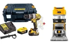 Kit Combo 18V Berbequim Combinado + Tupia Dewalt CPROF562