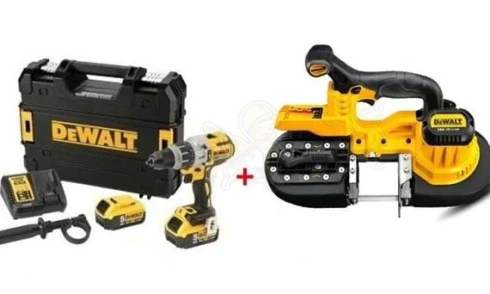Kit Combo 18V Berbequim Combinado + Serra de FIta Dewalt CPROF227