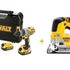 Kit Combo 18V Berbequim Combinado + Serra de Recortes Dewalt CPROF523
