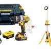 Kit Combo 18V Berbequim Combinado + lanterna Dewalt CPROF477