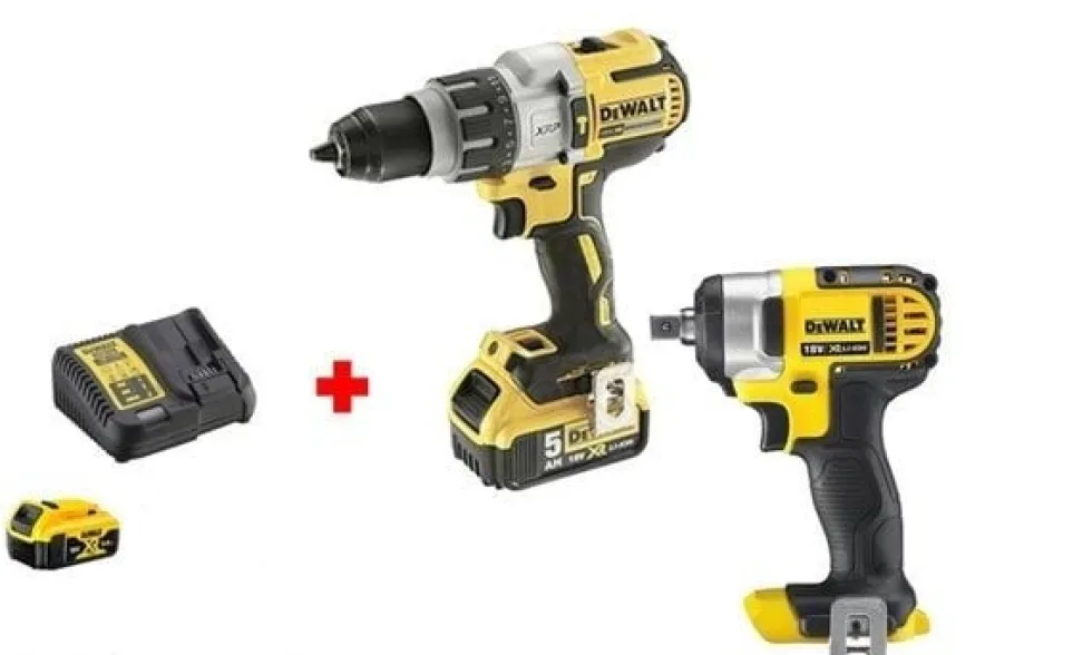 Kit Combo 18V Berbequim Combinado + Chave de Impacto Dewalt CPROF143