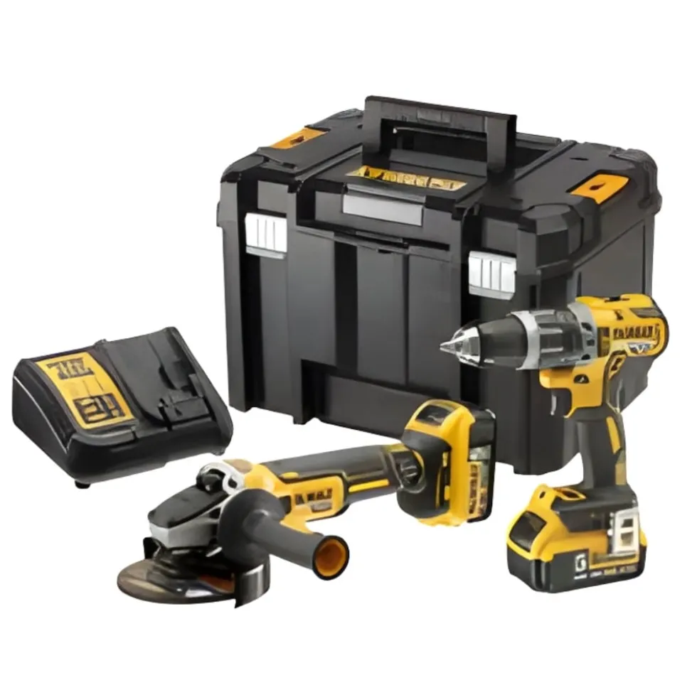 Kit Combo 18V DCD796 + DCG405 DeWalt DCK2080P2T