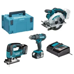 Kit Combo 18VDJV182Z+ DHP482Z+ DSS610ZMakita DHP482PRO14