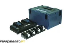 Kit de baterias 5,0 Ah BL1850Bx4 + DC18RD Makita 197626-8