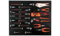 Kit de Ferramentas Modulo de Espuma 27 Peças Bahco FF1A5001