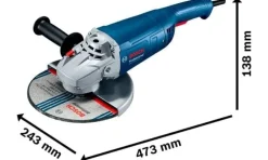 Kit de 2 Rebarbadoras GWS 20-230 P + GWS 880 Bosch 06018C1109