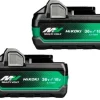Kit de 2x Baterias MultiVolt 36V /18V BSL36A18X Hikoki 380205