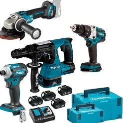 Kit DHP481Z + DHR243Z + DTD153Z + DGA504Z Makita DHP482PRO15