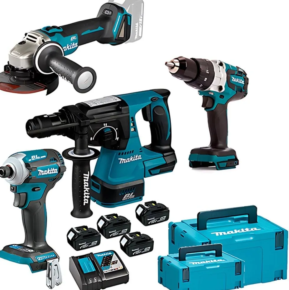 Kit DHP481Z + DHR243Z + DTD153Z + DGA504Z Makita DHP482PRO15