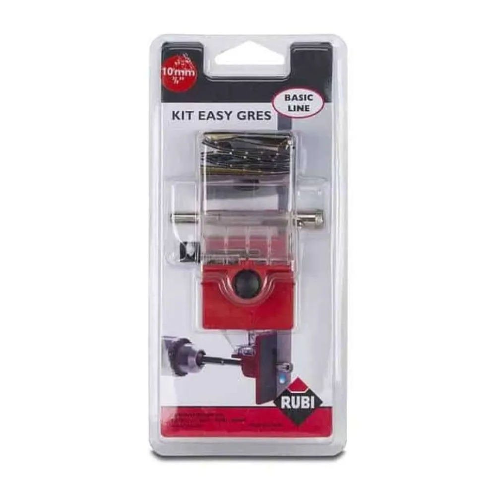 Kit Easy Gres Broca Diamantada 10 MM Rubi 4929
