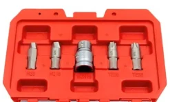 Kit extrator perfis danificados TORX/HEX 19 peças Kroftools 3074